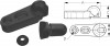 WINDSHIELD BRACE FOOT (SeaDog Line)