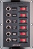 SEADOG VERTICAL 6-GANG BREAKER PANEL (SeaDog Line)