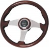 UFLEX MAHOGANY STEERING WHEEL (Uflex USA)