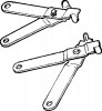 UFLEX C5, C16/MERC STYLE CONNECTION KIT (Uflex USA)