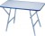 FOLDING MELAMINE TOP DECK TABLE