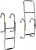 EEZ-IN� STAINLESS STEEL TRANSOM LADDER