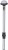PERKO REDUCED GLARE DESIGN WHITE ALL-ROUND LIGHT POLE ONLY