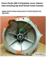 AQ series flywheel cover tap bolt thread bosses.jpg