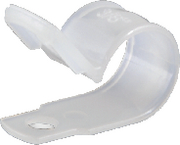 401375 - Nylon Cable Clamps, Natural, 3/8 (100) 