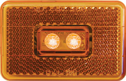 Piranha<sup>&reg;</sup> Led Clearance / Sidemarker W / Reflex (Anderson Marine)