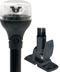 2nm Led All-round Fold-down Light W / Lightarmor&trade; Base (Attwood Marine)