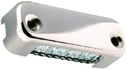 6350w7 - 1.5 Oval Light White Led S/s