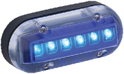 6528b7 - Underwater Light-wht 6led Oval