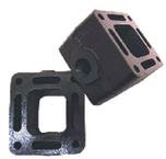 Mc-20-93320a3 - 3 Inch Mercruiser Exhaust Riser Spacer Blocks