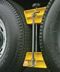 Wheel Stop W / Lock (Camco)