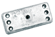 A30 - Hull Plate Zinc 6-1/4  Long 