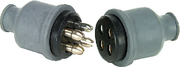 M115bp - 4 Pole Rubberized Connector