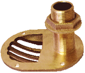Sth2500w - Brz Thru-hull W/strainer + Nut