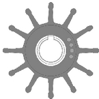 09-704bt-1 - Impeller Sherwood 17000k 09-704bt-1
