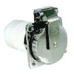 Stainless Steel Power Inlet (Marinco / Guest / Afi / Nicro / Bep)