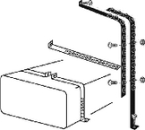 Tank Cradle Hold Down Kit (Moeller)