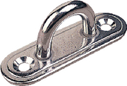 Oblong Eye Plates - Stainless (Sea-dog Line)