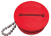 357015-1 - Deck Fill Cap, Gas, Red 