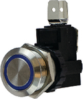 Led Push Button On / Off Switch - High Amp (Sea-dog)