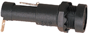 Agc Round Fuse Holder W /  Flush Cap