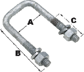 57241 - Sq U 7/16-14x4-1/16x2-13/16