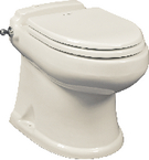 4300 Series Gravity Toilet W /  Electric Flush (Dometic)