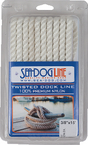 301112025wh1 - Twisted Nylon Dl 1/2inx25 Wht