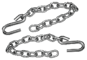 81202 - Trailer Safety Chains, Class 2, 3/16 Inch X 31 Inch, Pr