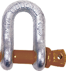 10319062 - Shackle-d Anchor Galv 1/4in