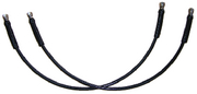 Kitobdbr04 - Hose Kit W/dual Bend Restr 4 I