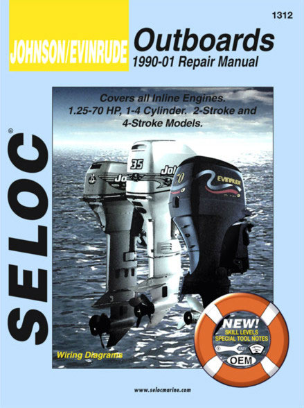 Johnson Evinrude Outboards, Inline-Cylinder, 1990-2001 Repair Manual