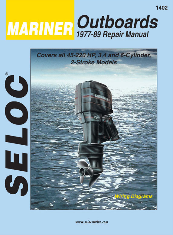 Mariner Outboard 45-220 HP, 1977-1989 Tune-up & Repair Manual