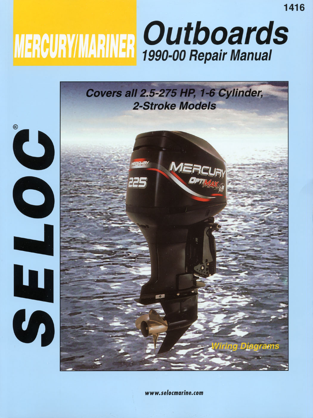Mercury / Mariner Outboards 2.5 - 275HP, 1990-2000