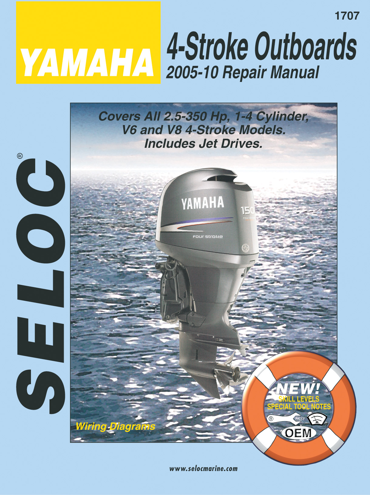 Seloc Yamaha, Mercury & Mariner 2.5-225HP 1995-2004