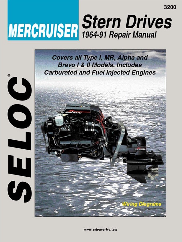 Mercruiser Stern Drive 1964-1991 Repair Manual
