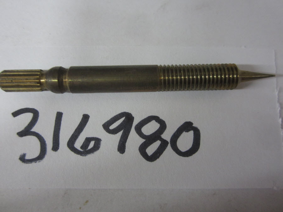 Evinrude Johnson OMC 0316980 - High Speed Needle Valve (316980)