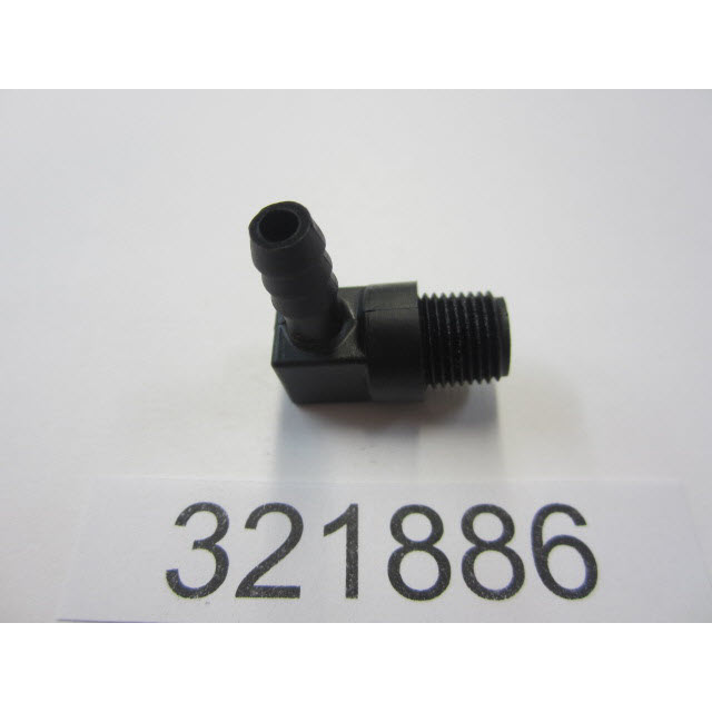 0321886 Johnson//Evinrude//OMC//BRP New OEM Outboard 90 Degree Elbow Fitting