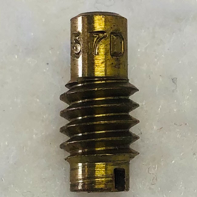 Evinrude Johnson OMC 0322907 - Orifice Plug, 57D (322907)