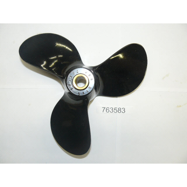 Evinrude Johnson OMC 0763583 Propeller, Aluminum, 9 X 10