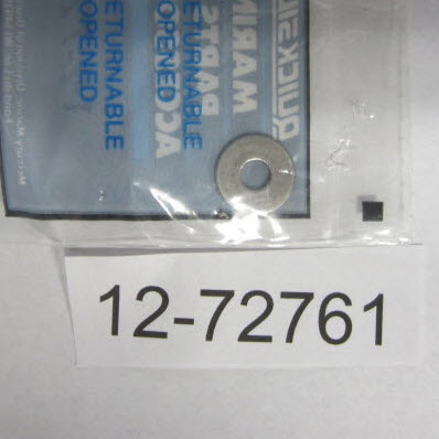Mercury Quicksilver 12-72761 - Washer, (.203 X .562 X .060) Stainless Steel