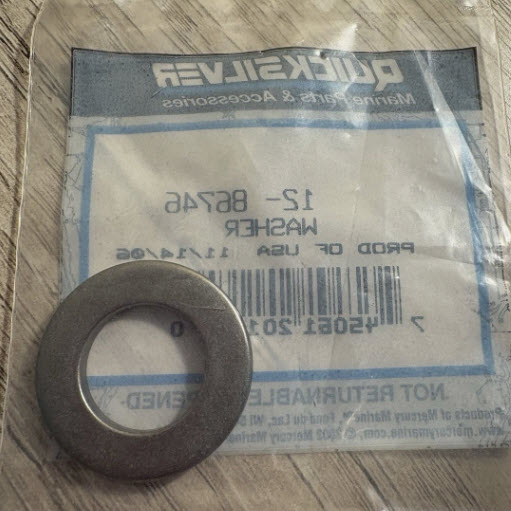 Mercury Quicksilver 12-86746 - Washer