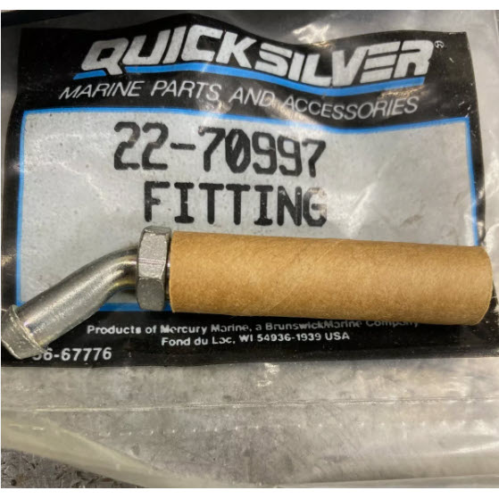 Mercury Quicksilver 22-70997 - Fitting, NLA