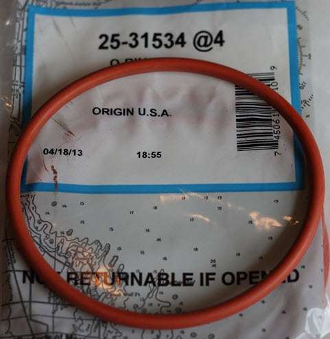 Mercury Quicksilver 25-31534 - O-Ring, Bearing Carrier