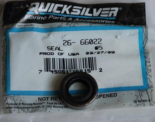 Mercury Quicksilver 26-66022 - Seal - Priced Individually