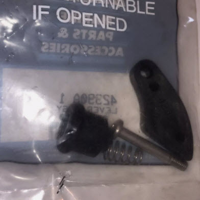 Mercury Quicksilver 42390A 1 - Lever Assembly