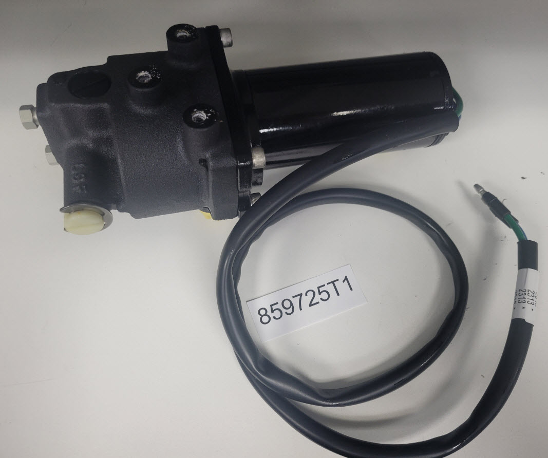 Mercury Quicksilver 859725T 1 - Hydraulic Trim Pump and Motor Assembly, NLA