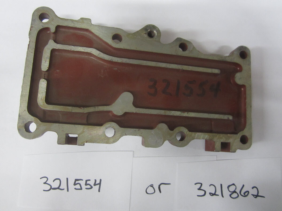 Evinrude Johnson OMC 0321554 - Exhaust Cover Outer (321554)