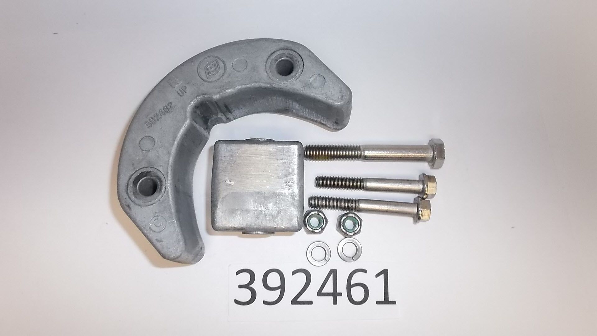 Evinrude Johnson OMC 0392461 Anode Kit, Zinc