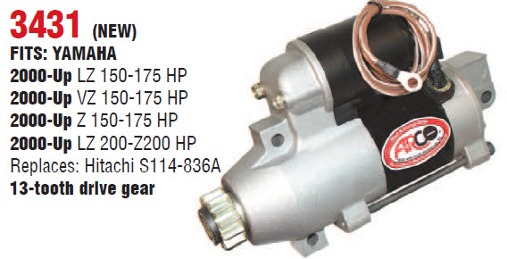 Arco Marine 3431 - Outboard Starter